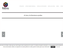 Tablet Screenshot of fundacionrebross.org